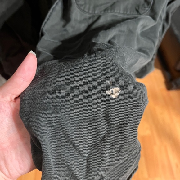 Dark Green button up - Picture 2 of 4